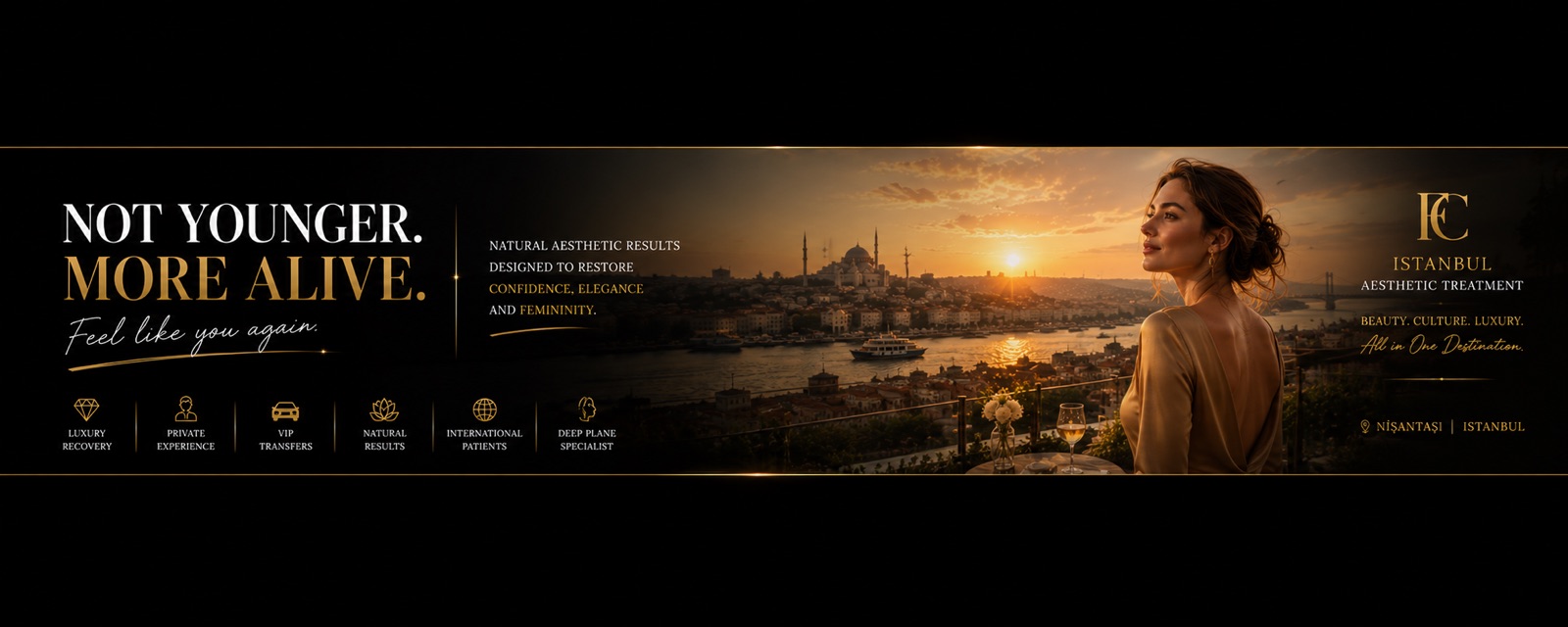 Not Younger. More Alive. — Dr. Fatih Çınar Istanbul